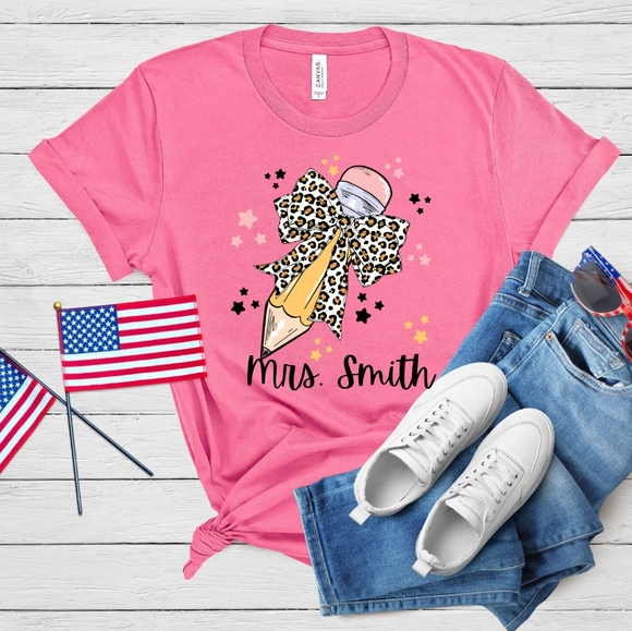 Bella Canvas Tops - Teachers shirt (Bella canvas)